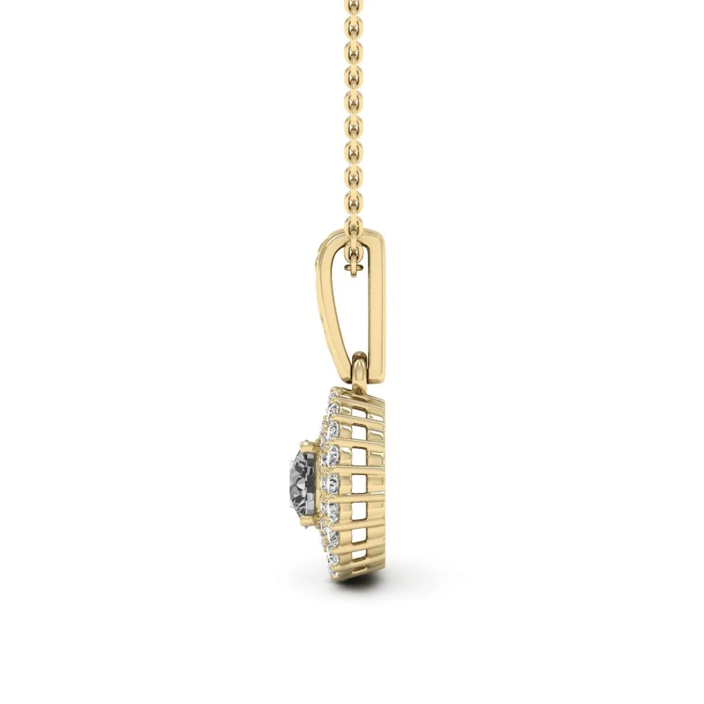 0.78 d.e.w cts MIA Moissanite Necklace