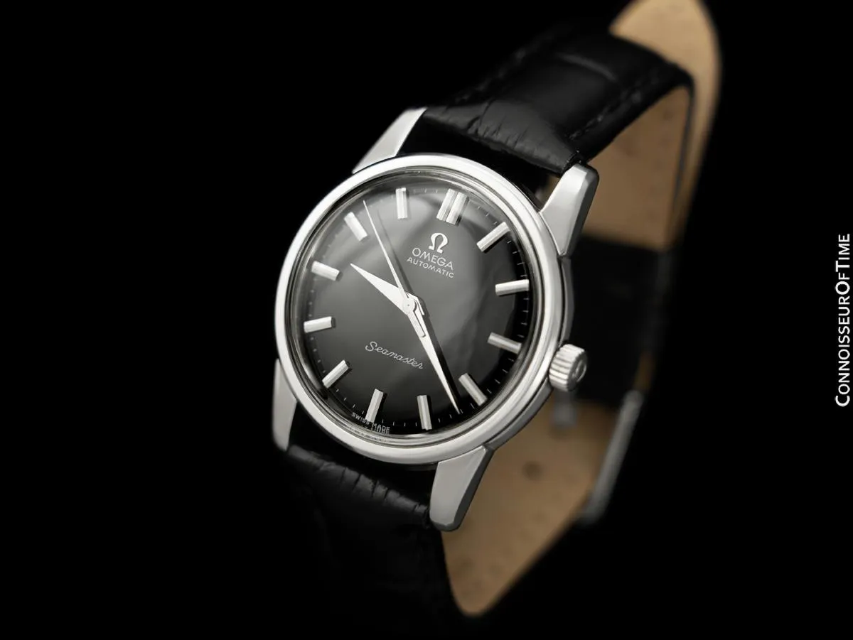 1961 Omega Seamaster Vintage Mens Automatic Cal. 552 Calatrava Watch - Stainless Steel