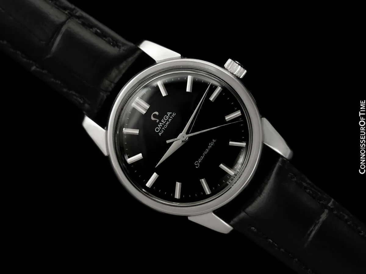 1961 Omega Seamaster Vintage Mens Automatic Cal. 552 Calatrava Watch - Stainless Steel