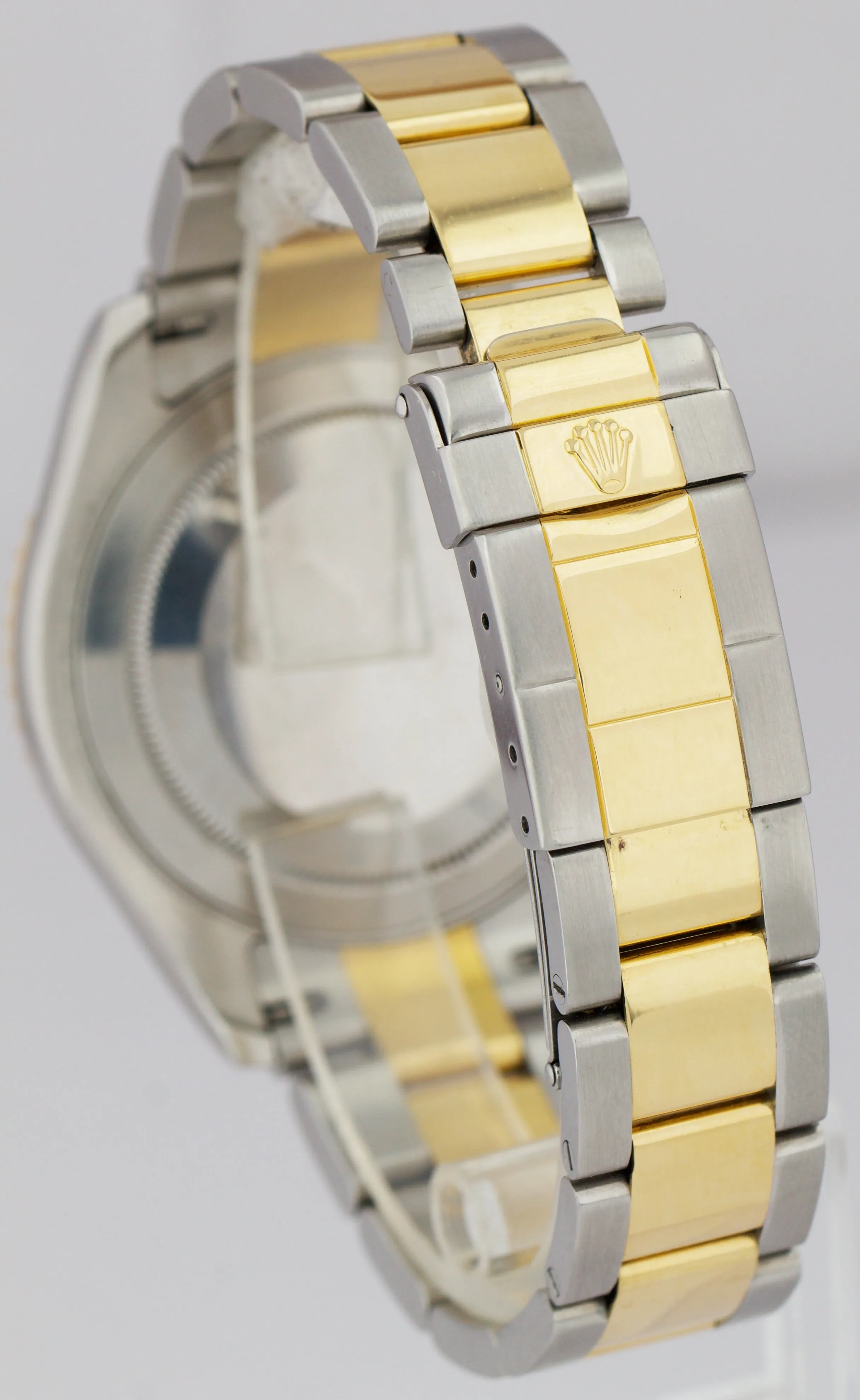 2011 REHAUT Rolex Yacht-Master 40mm 18K Two-Tone Gold White Watch 16623 B P