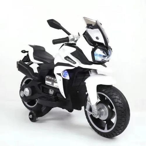 2025 Kids Ride On 6V Motorbike With Removable Training Wheels Ages 3-6 | LED Lights