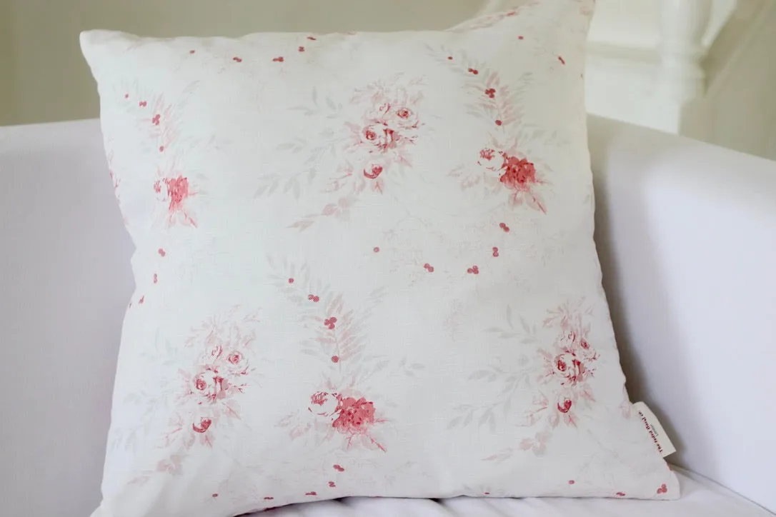 Aimée Cushion Cover on Oyster Linen