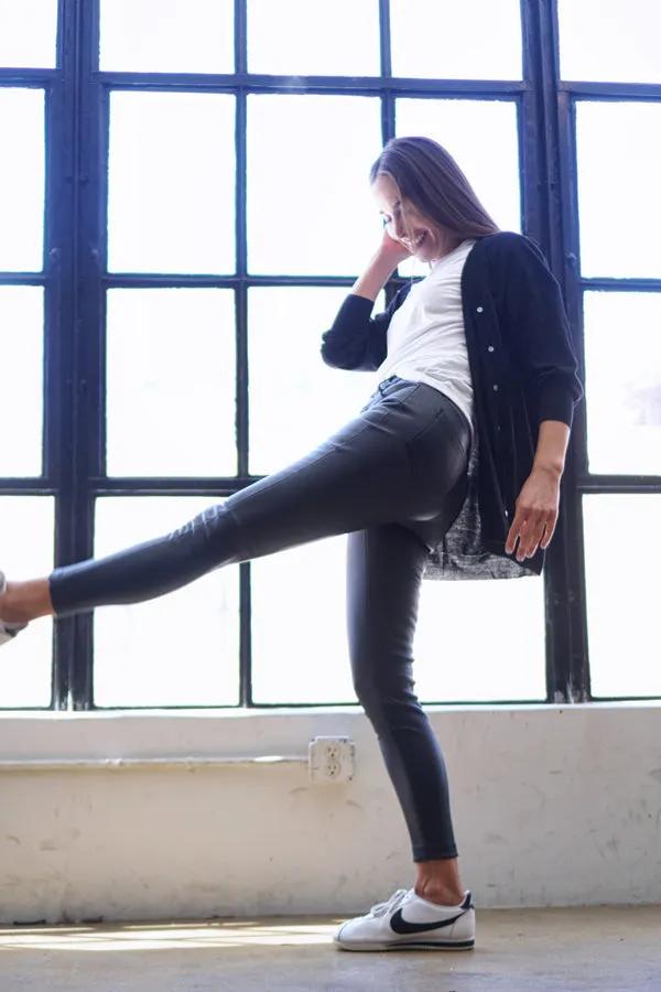 AMERICA LEATHER JEGGINGS