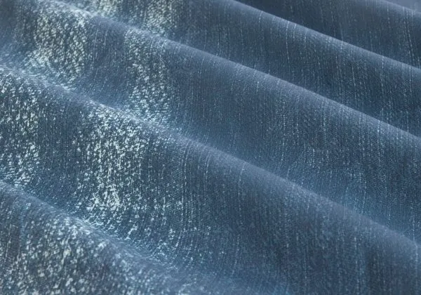 ARDOR BOUDOIR "Vintage" Denim Look Washed Cotton QUILT COVER SET - BLUE
