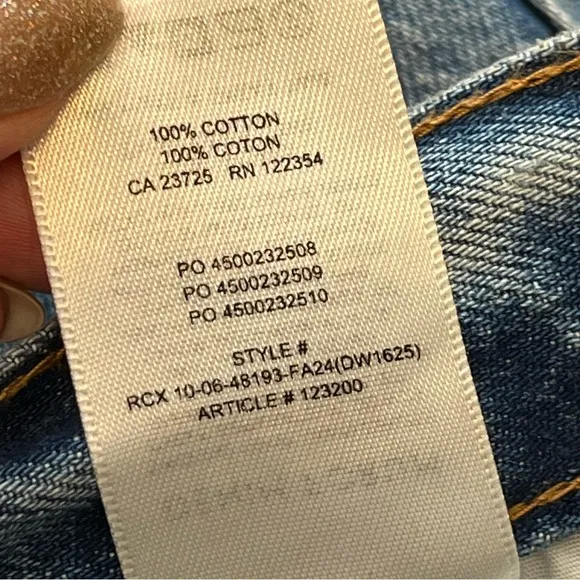 Aritzia Denim Forum the '90s Classic Mid-rise Straight Jean 26