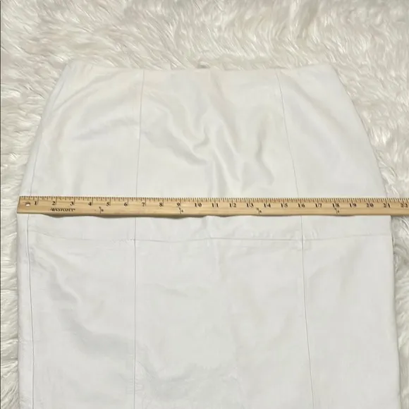 ASOS NWOT LEATHER PENCIL SKIRT SZ 12