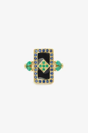 Ava Ring 3 - Vert (By Special Order)