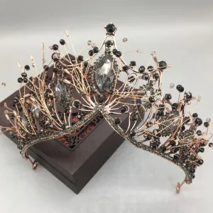 Baroque Crystal Diadem Mermaid Crown
