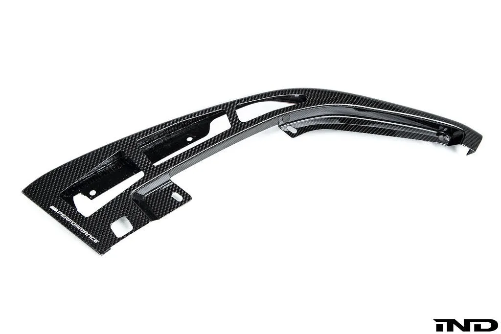 BMW M Performance F90 M5 LCI Carbon Front Splitter Set   Center Lower Lip