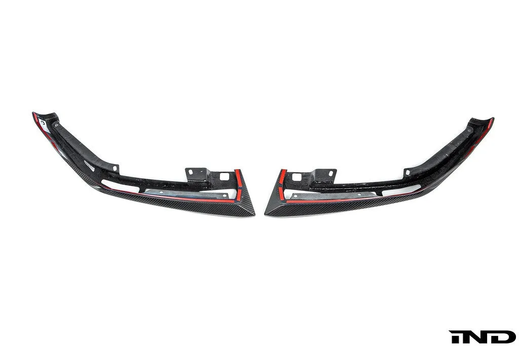 BMW M Performance F90 M5 LCI Carbon Front Splitter Set   Center Lower Lip