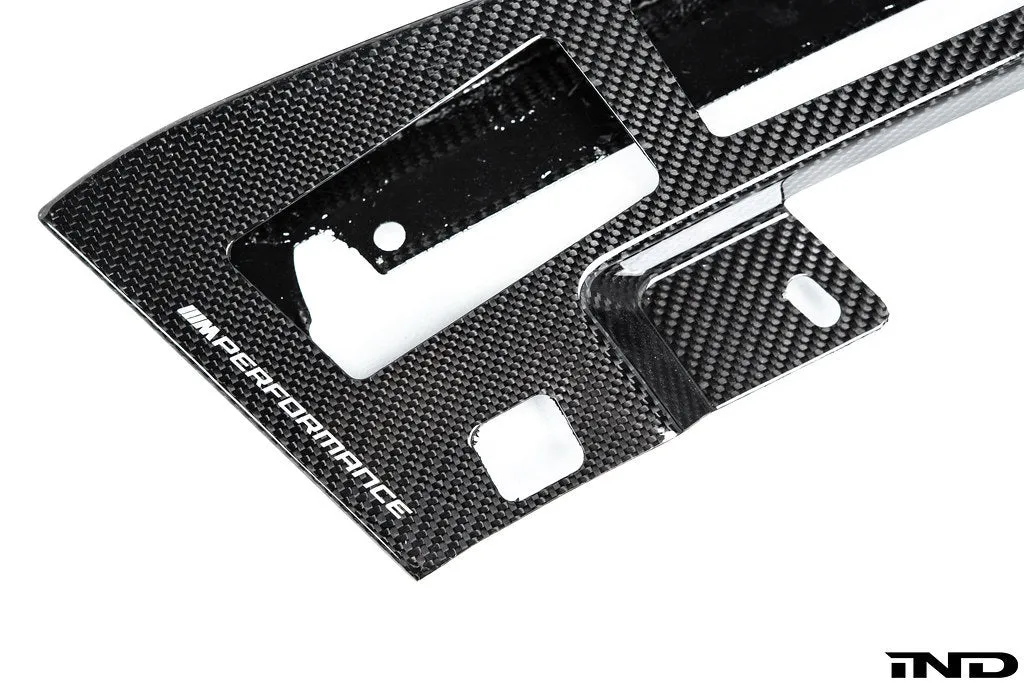 BMW M Performance F90 M5 LCI Carbon Front Splitter Set   Center Lower Lip