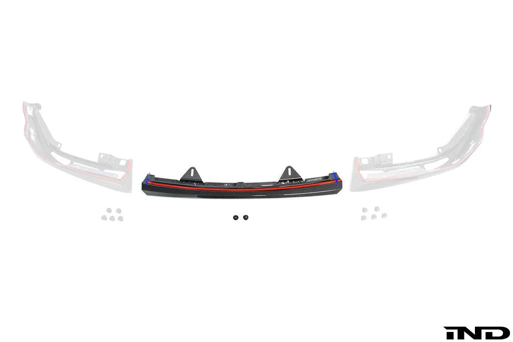 BMW M Performance F90 M5 LCI Carbon Front Splitter Set   Center Lower Lip