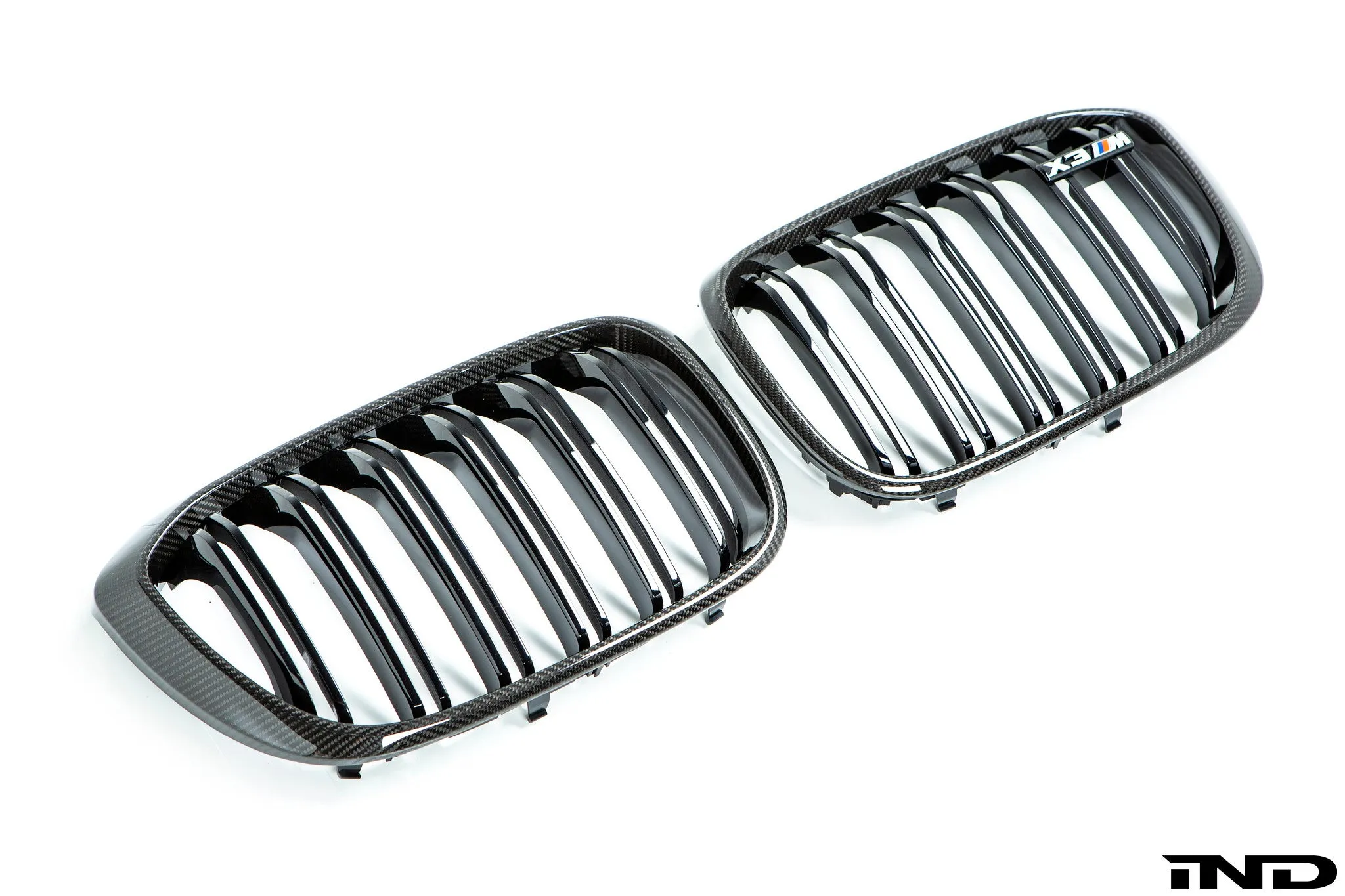 BMW M Performance F97 X3M Pre-LCI Carbon Front Grille Set