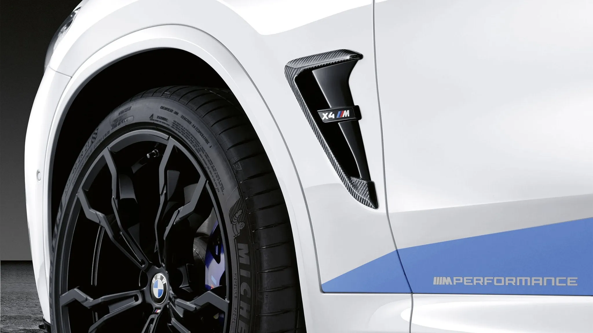 BMW M Performance F98 X4M Pre-LCI Carbon Front Grille Set