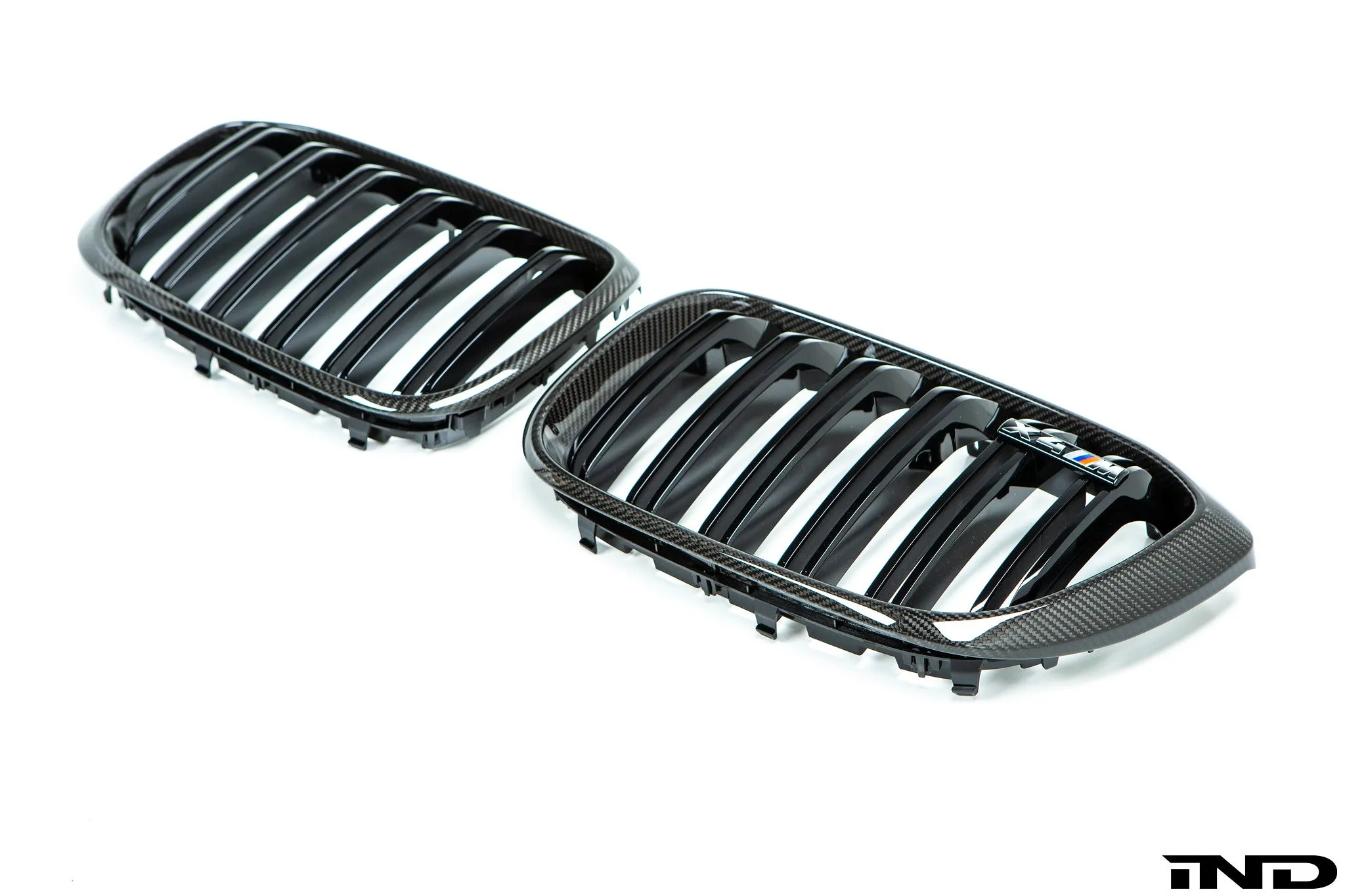 BMW M Performance F98 X4M Pre-LCI Carbon Front Grille Set