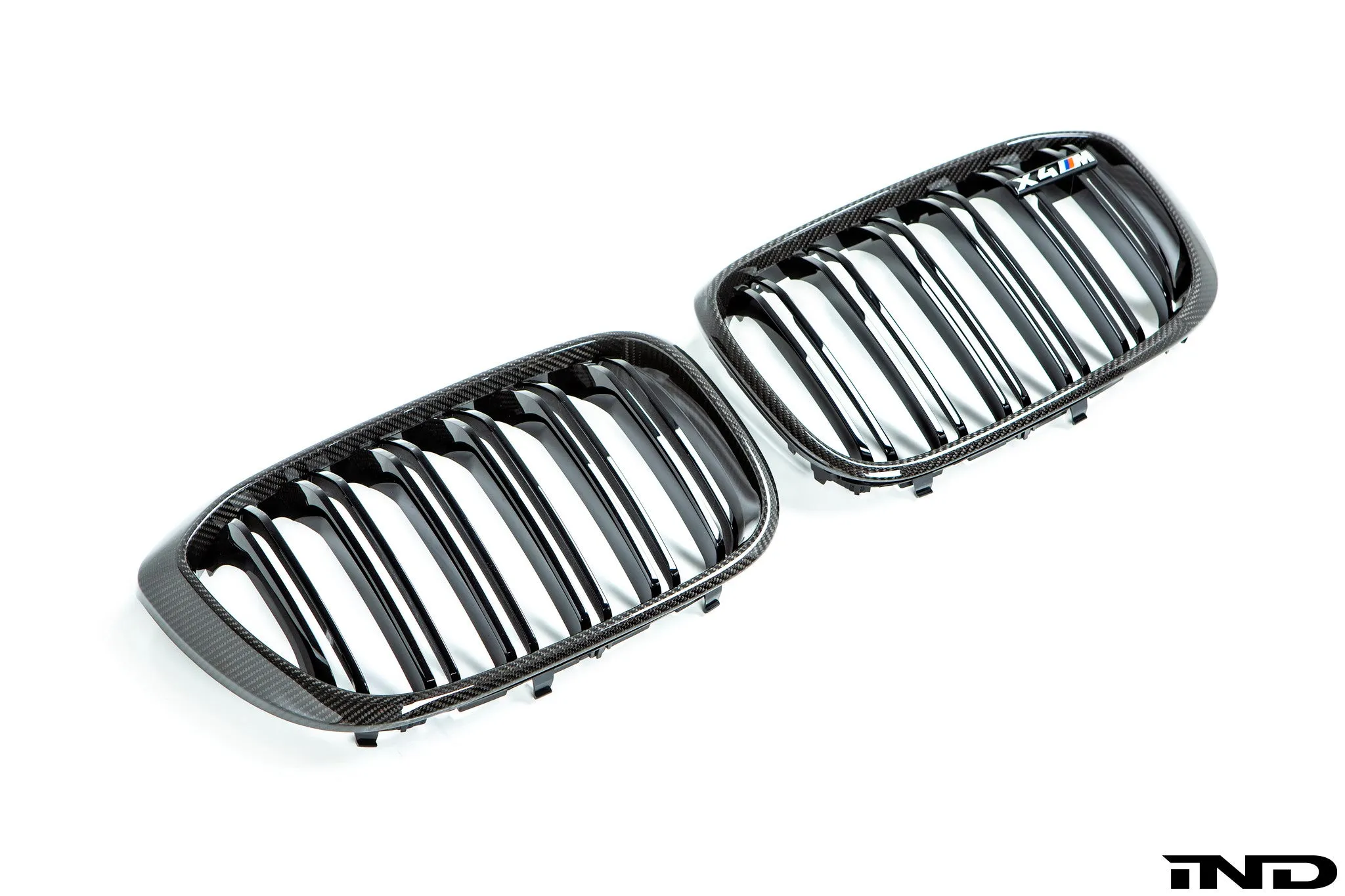 BMW M Performance F98 X4M Pre-LCI Carbon Front Grille Set