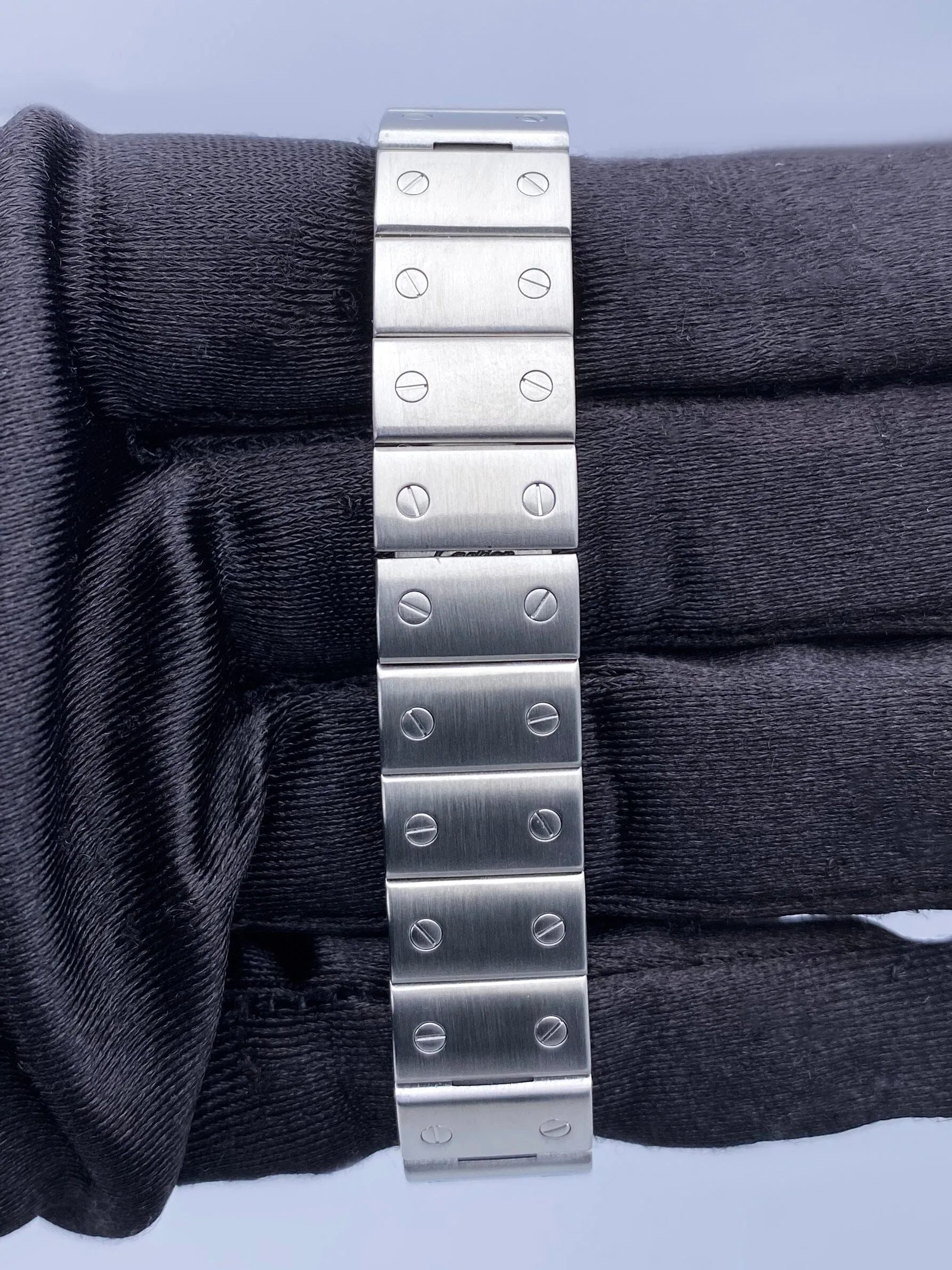 Cartier Santos Galbee W20054D6 Silver Dial Steel Ladies Watch