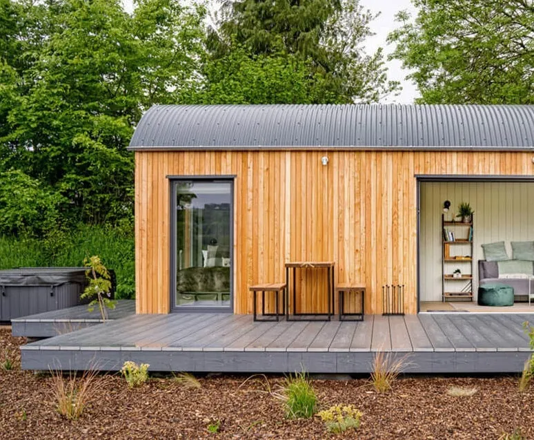 Cladco Nordeck Premium PVC-ASA Woodgrain Effect Decking Board - Ash Grey (3.6m)
