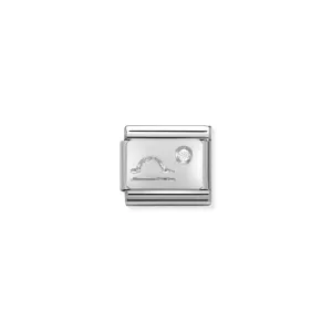 Composable Classic Link Libra in Silver and Stone
