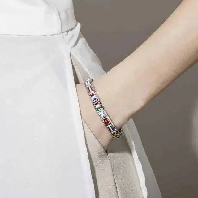 Composable Classic Link Sweden With Enamel