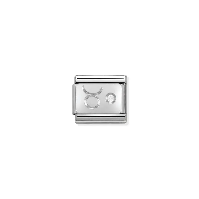 Composable Classic Link Taurus in Silver and Stone