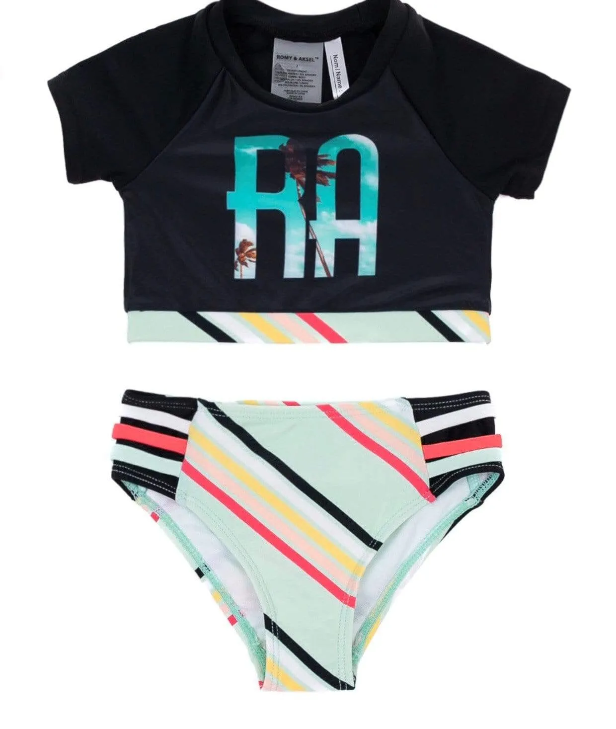 Crop Top Swim Set