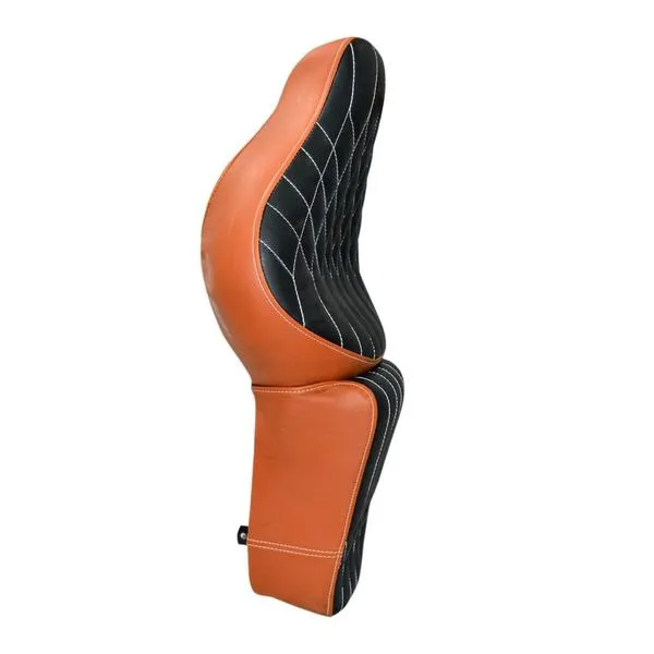 Custom Cruiser Full Low Seat (Black With white line)