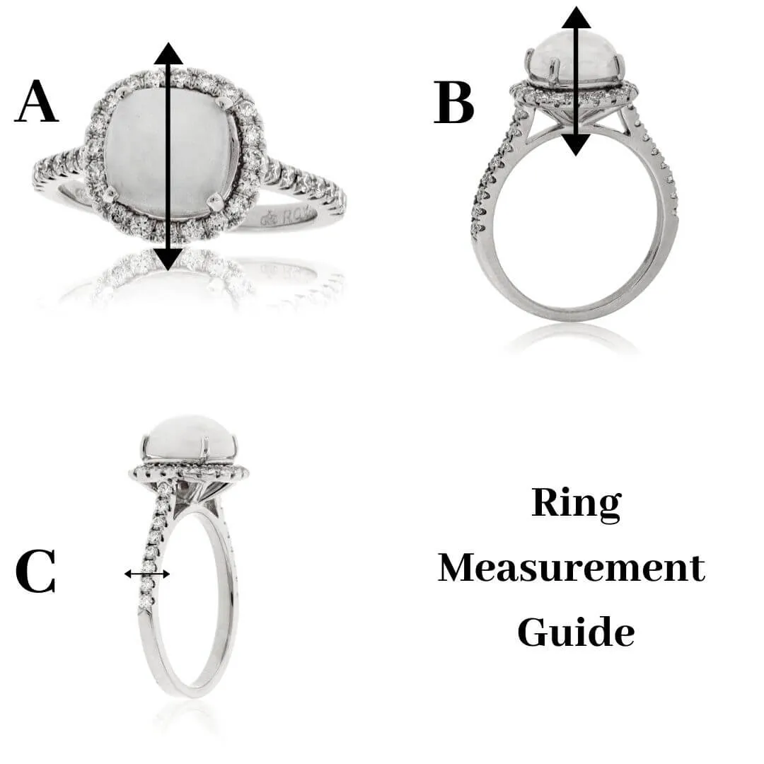 Fancy Cut Blue Topaz Mixed Cut Ring