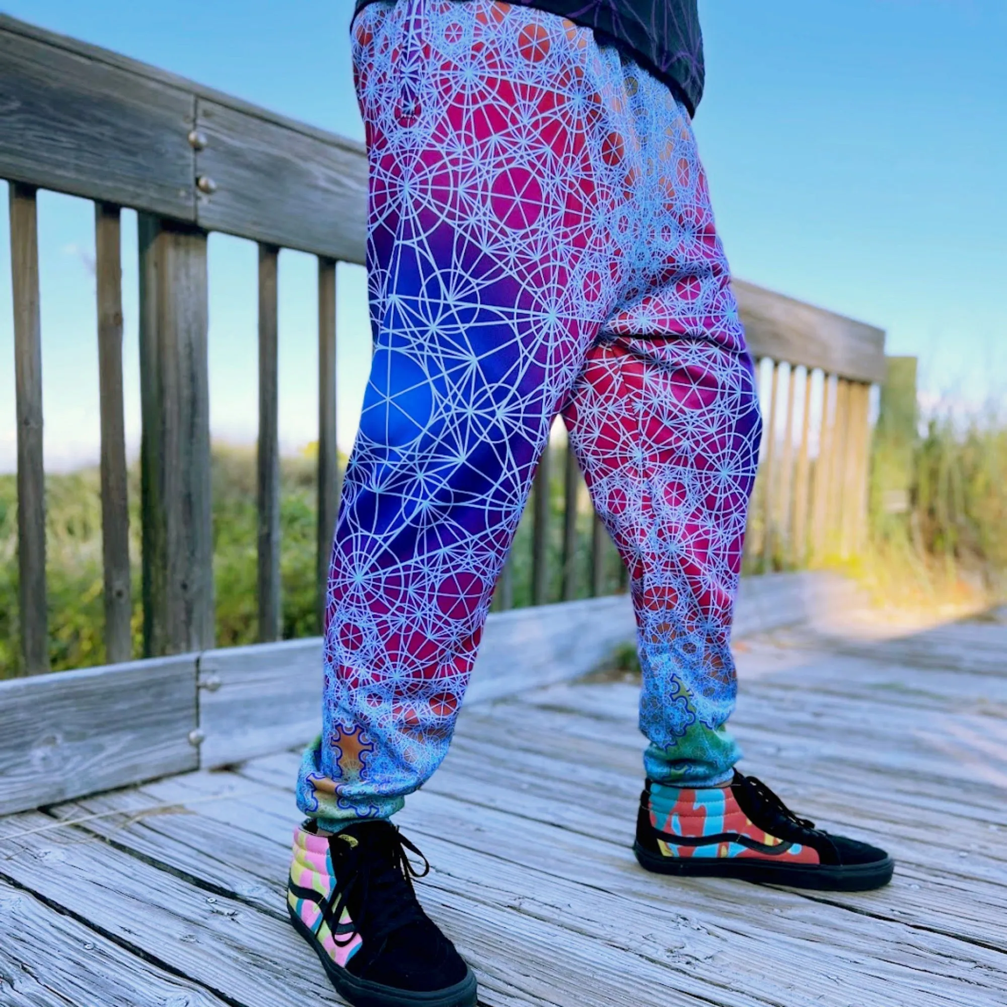 Fractal Metatron Joggers