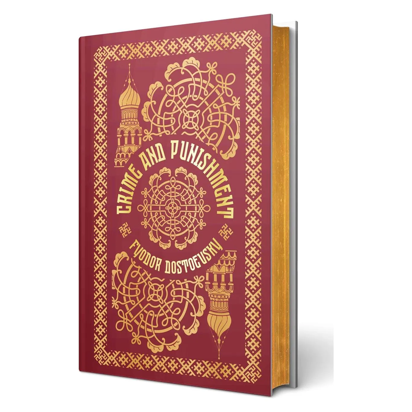 Fyodor Dostoevsky:Crime And Punishment (Leather-bound)