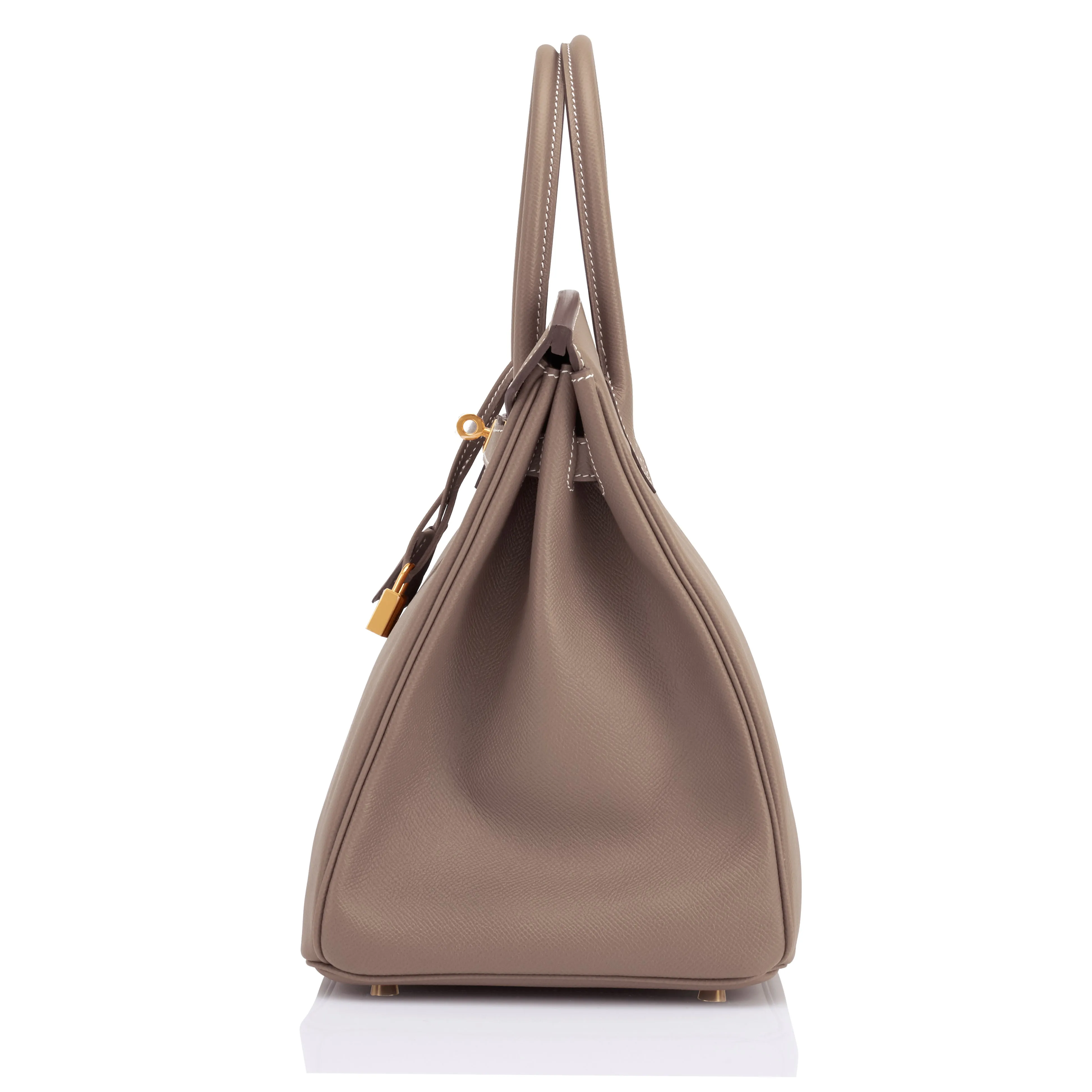 Hermes Birkin 35cm Etoupe Epsom Taupe Gold Hardware Bag