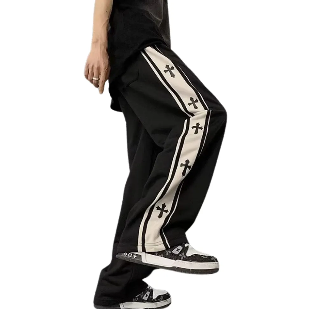 High Street Cross Patchwork Sweatpants