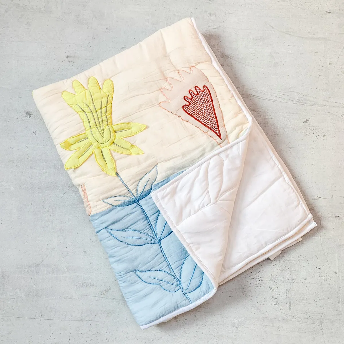 Home Artisan Kiara Spring Garden Patchwork Quilt by The Merry Maison