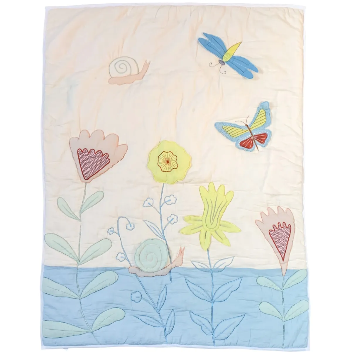 Home Artisan Kiara Spring Garden Patchwork Quilt by The Merry Maison