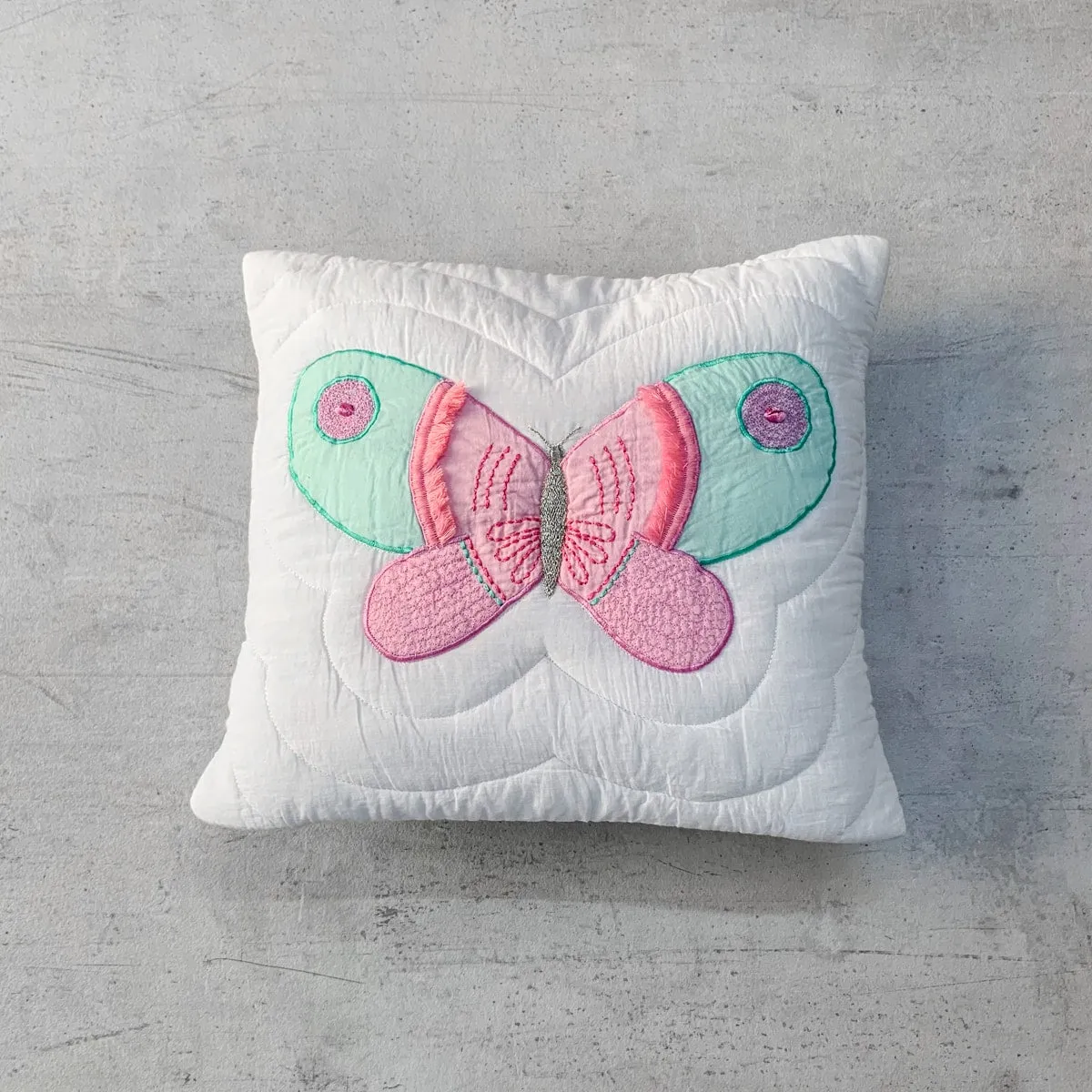 Home Artisan Tessa Butterfly Pillow Cover by The Merry Maison