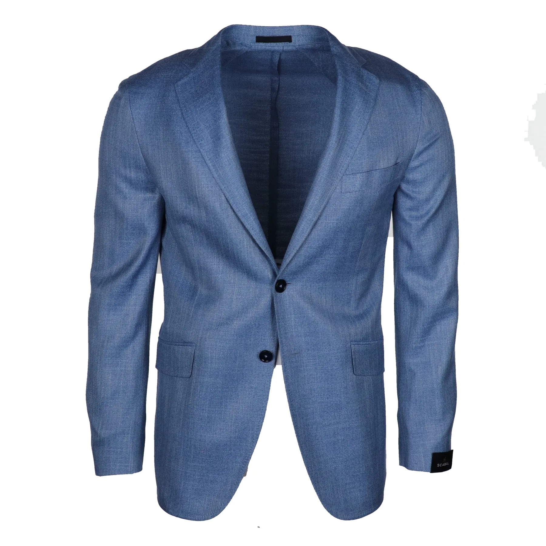 Kenton Unlined Bamboo Viscose Soft Coat in Aquamarine
