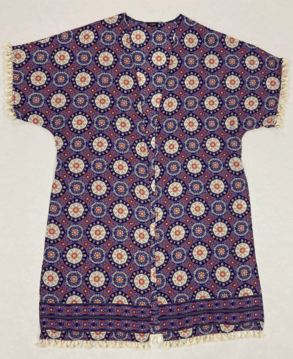Kimono Fringe Cover Up
