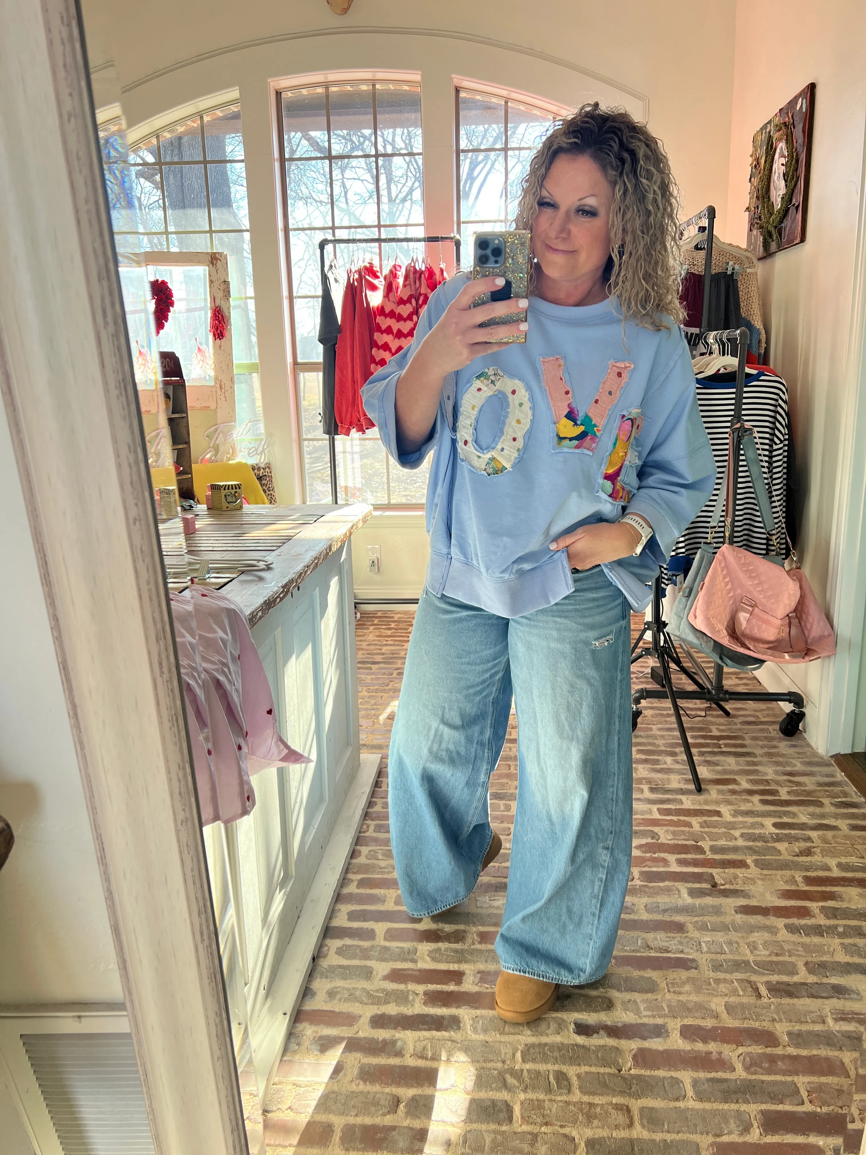 Love Patchwork Top