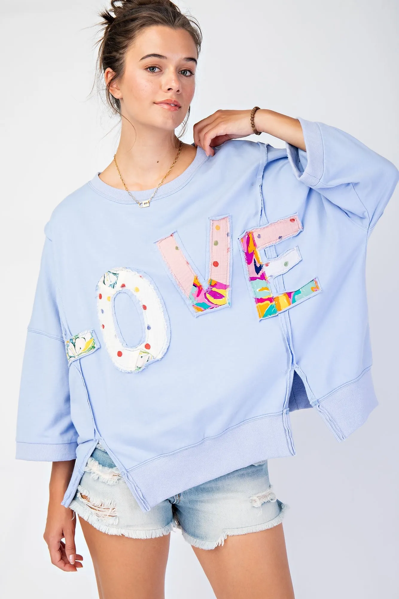 Love Patchwork Top