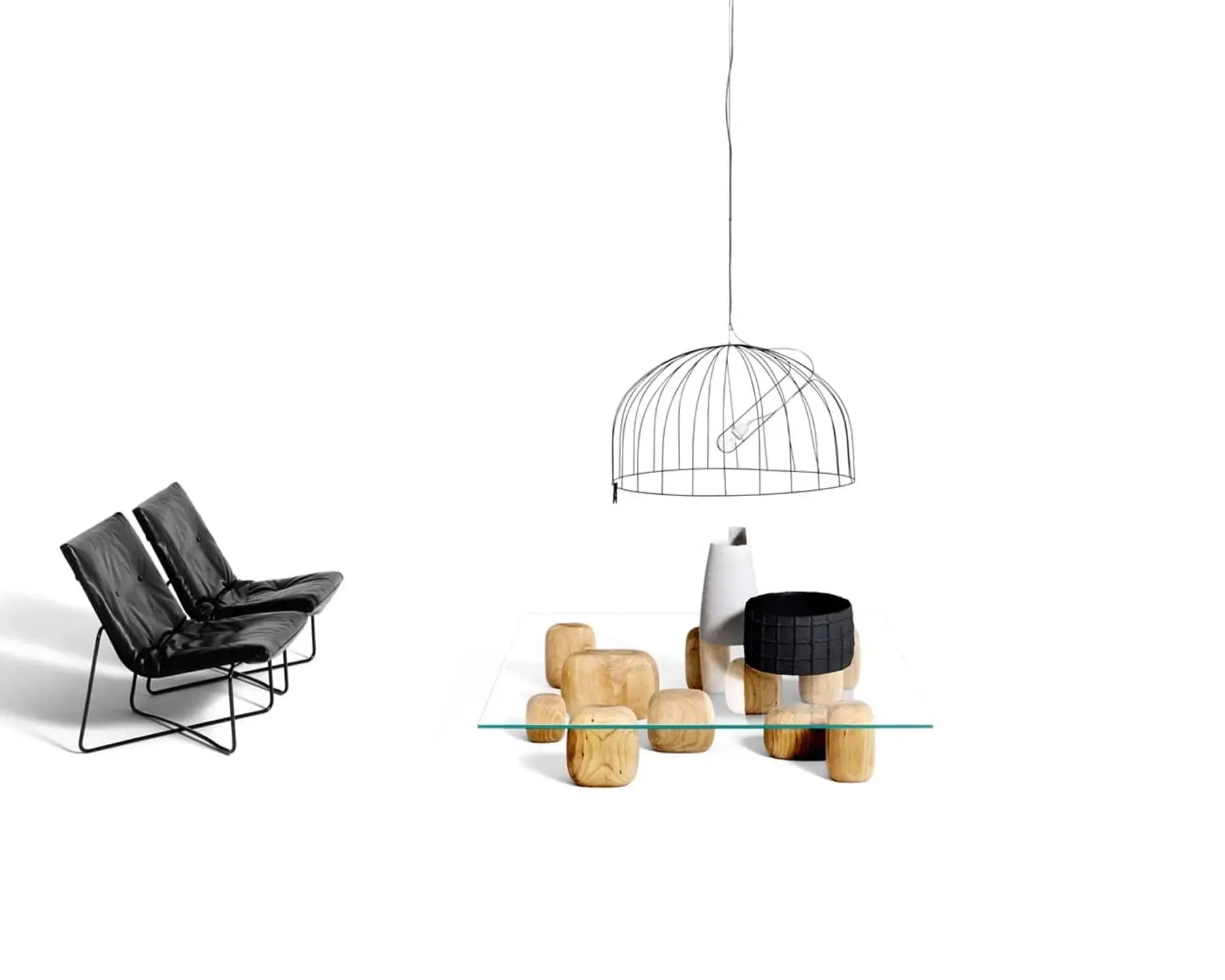 Low Chair LC03 - Small Armchair