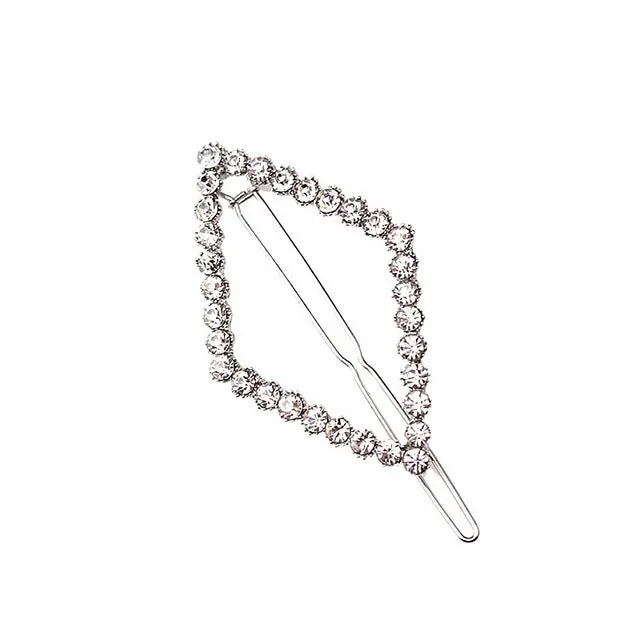 M MISM New Brand Hairpins Triangle Moon Hair Pin Jewelry Lip Round Hair Clip For Women Girl Hairgrip Hair Accessories