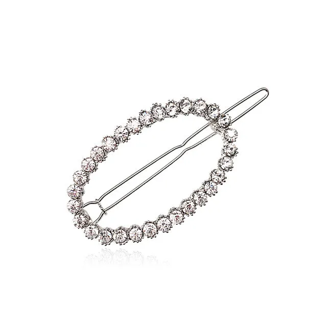 M MISM New Brand Hairpins Triangle Moon Hair Pin Jewelry Lip Round Hair Clip For Women Girl Hairgrip Hair Accessories