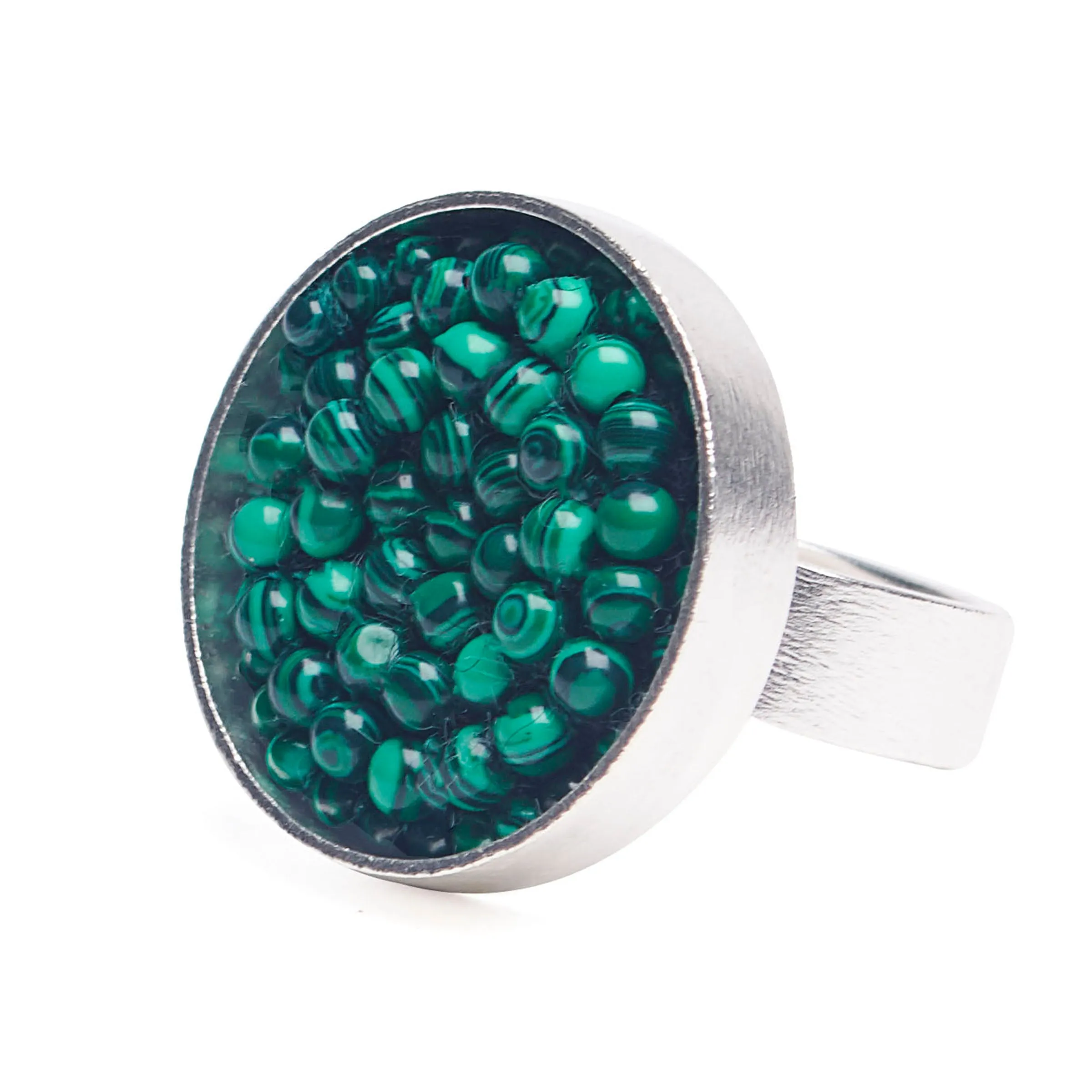 Malachite Mama Mia Ring