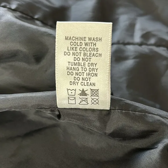 Max Studio Faux Leather Jacket Black Medium