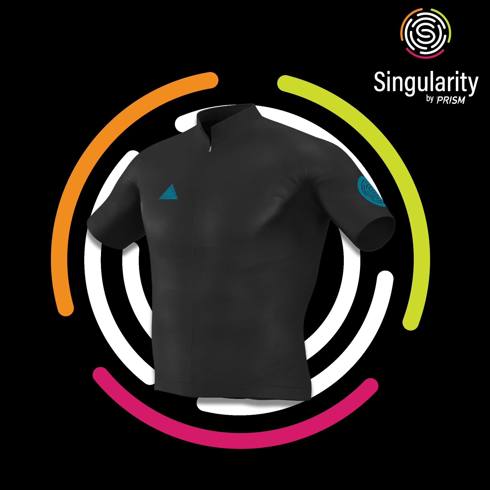 Men's Singularity Block Mosaic Blue Logo