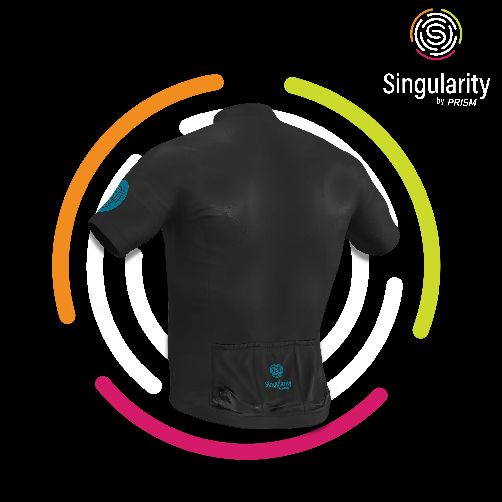 Men's Singularity Block Mosaic Blue Logo