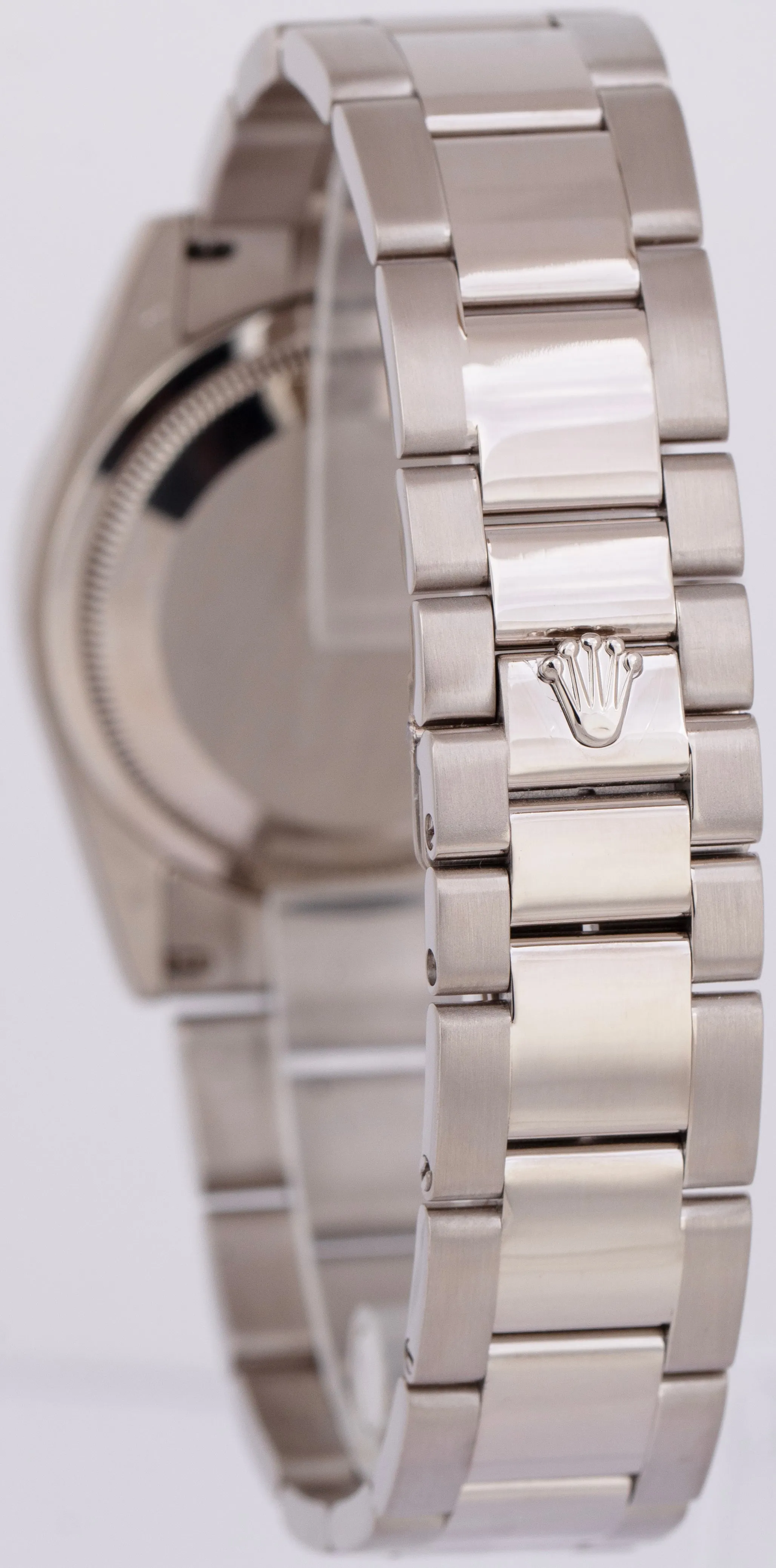 MINT Rolex Day-Date 36mm Bronze Copper Roman Dial 18k White Gold Watch 118209