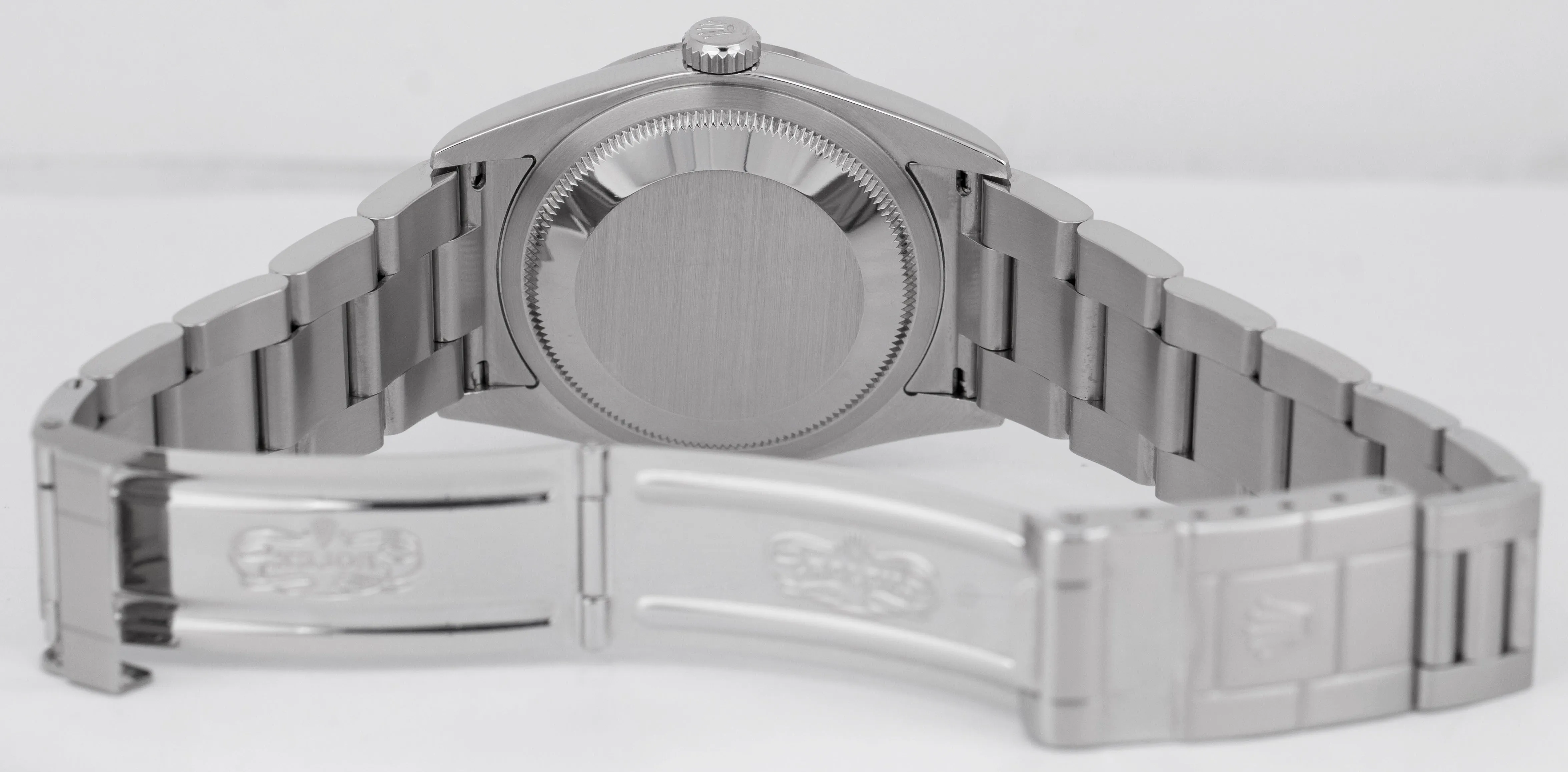 MINT Rolex Explorer I Black RSC 36mm 3-6-9 Stainless Steel Oyster Watch 114270