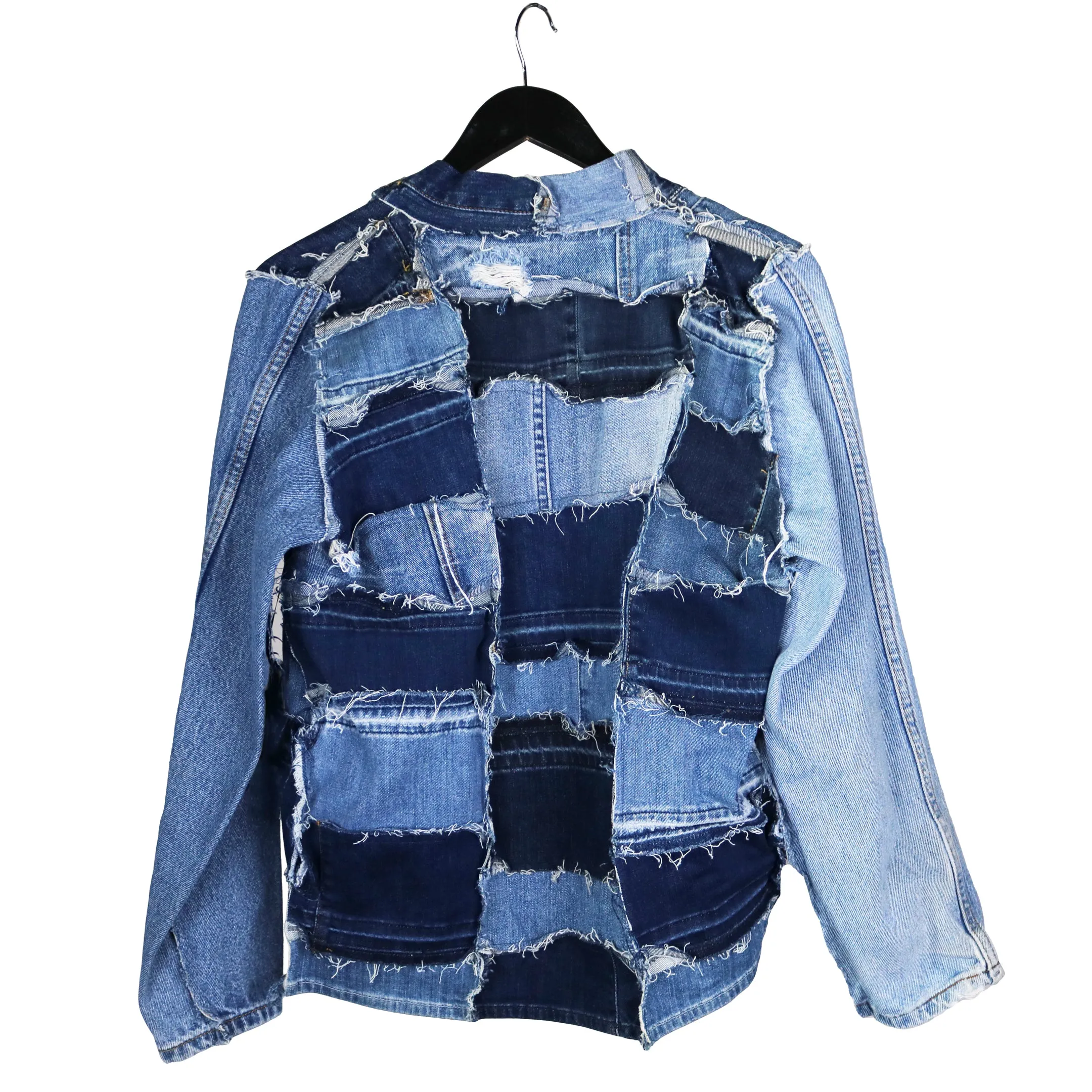 Mix Tape - Reversible Upcycled Denim Jacket