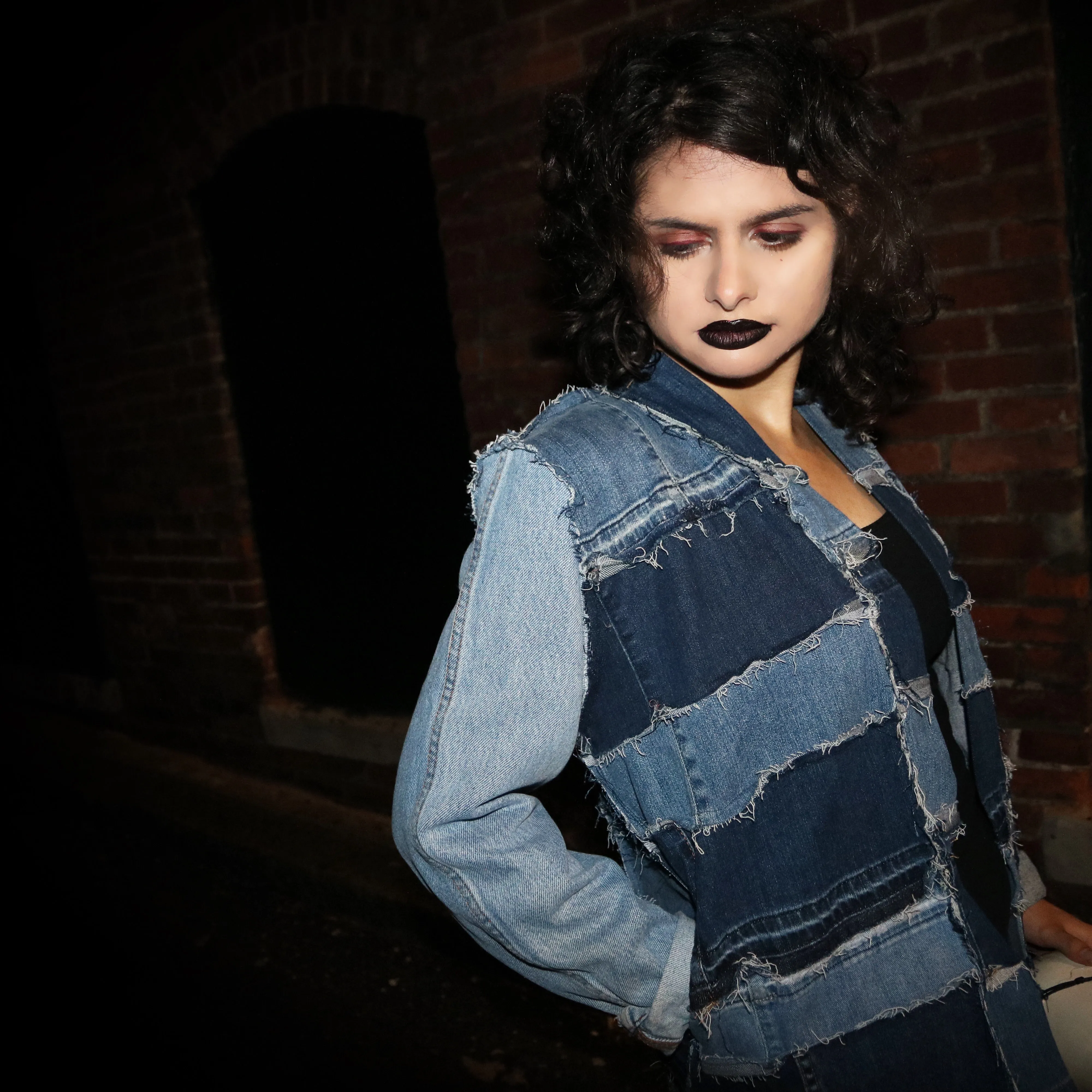 Mix Tape - Reversible Upcycled Denim Jacket